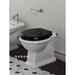 Retro design floor standing toilet with white wall drain Lante, Simas