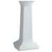 Retro style washbasin pedestal in white ceramic - Arcade, Simas