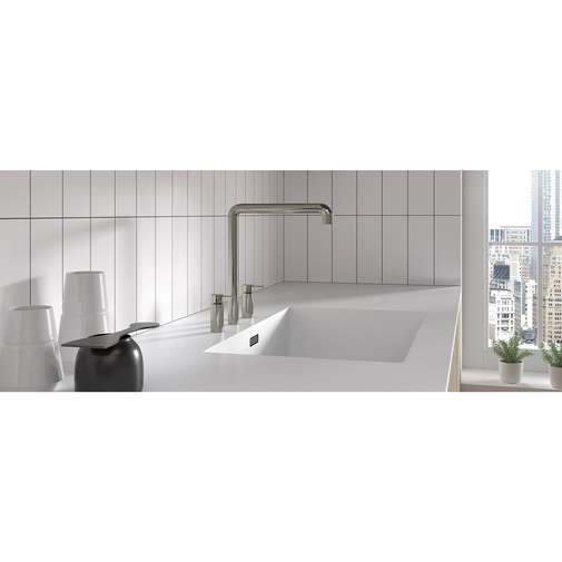 Revêtement carrelage brillant 10x30 Bissel Liso Bianco Mainzu