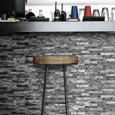 Rivestimento a muretto in pietra naturale fumè 10x35 cm - Mini Nat-Stone, Boxer