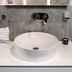 Round countertop washbasin 48x48cm Opal Jaquar white