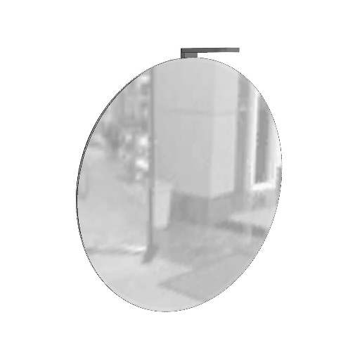 Round mirror with led spotlight 68 cm - Circle, Arbi Arredobagno