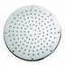 Round shower head 25 cm, with modern lines, chrome, universal connection - Oki, Bossini