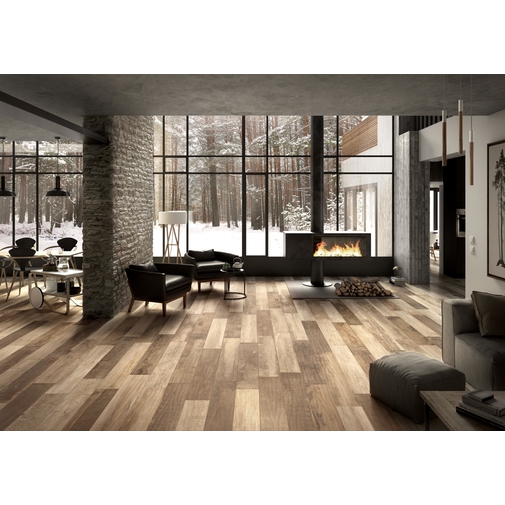 Rustikales Feinsteinzeug in Holzoptik Aspen 20x120 cm - Country, Blustyle