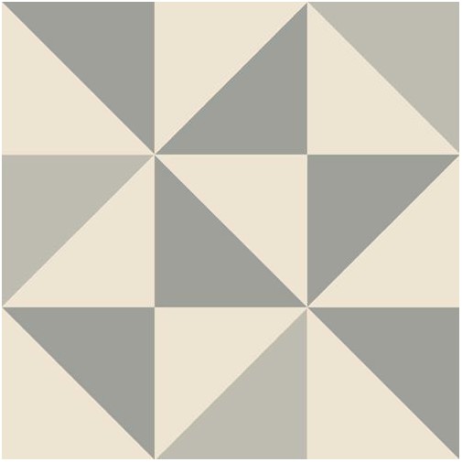 Rutschfestes glasiertes Steinzeug R10 A+B dekoriert 20X20 Optical Epoque Full Body Cesi