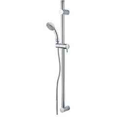 Saliscendi doccia Bossini con asta murale 80 cm e doccia Mixa a 3 getti