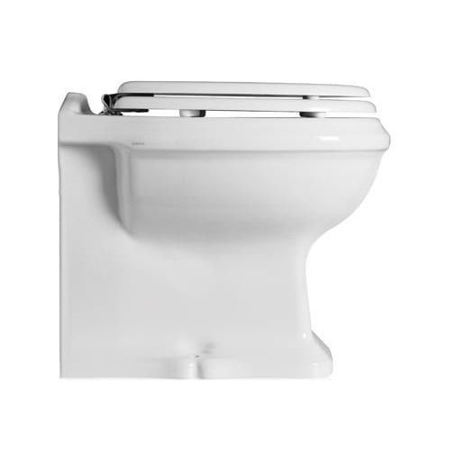 Sanitari Arcade Vaso in ceramica bianca con scarico a pavimento  Simas