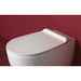 Sanitari sospesi senza brida: bidet, vaso e sedile soft close bianco - Vignoni, Simas