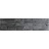 Schwarze Naturstein Wandverkleidung 15x60 cm - Nat Stone, Boxer
