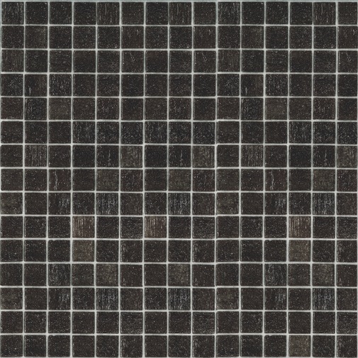 Schwarzes Glasmosaik CN15 mit Montageset - Canvas, Bisazza