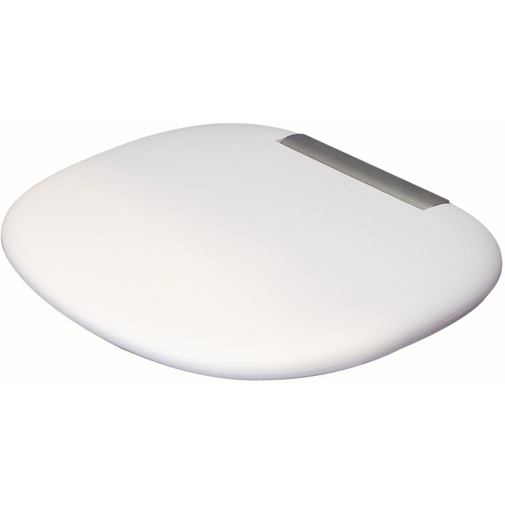 Sedile doccia ribaltabile bianco stile contemporaneo, portata fino a 130kg - Colombo Design 