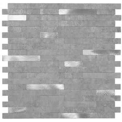 Self-adhesive laminate with stone and aluminum effect, Pearl 29x29.7 cm - Sticker, Boxer