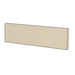 Semi-glossy Ivory concrete effect porcelain plaster skirting board 8x60 cm - Blutech, Blustyle