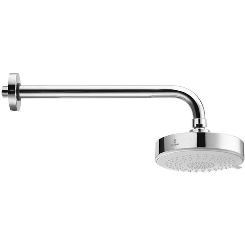 Shower arm 30 cm round shower head 14 cm with 3 jets - Dinamic, Bossini
