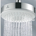 Shower arm 30 cm round shower head 14 cm with 3 jets - Dinamic, Bossini