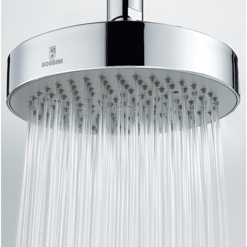 Shower arm 30 cm with 14 cm round shower head - Dinamic, Bossini