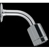 Shower head diam. 5,1 cm, water saving, wall arm 20cm - Frizza, Bossini