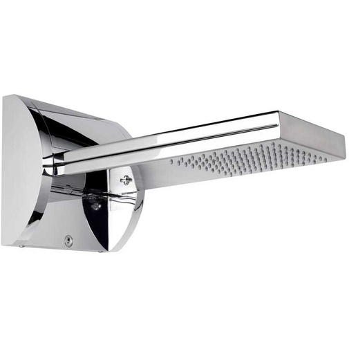 Shower head with double jet rotating body, shower and waterfall - Acquavolo, Bossini
