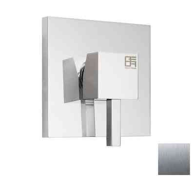Shower mixer with external part and internal part brushed nickel - Hito Quarantuno, Geda