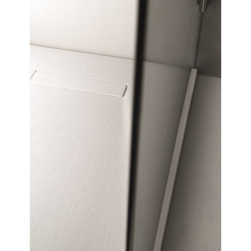 Shower tray in resin 80x160 h3 - Juta Arblu color Ivory