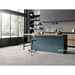 Silver gray concrete effect porcelain tiles, 29,6x59,5 cm, Silver, rectified - Uptown, Dom Ceramiche