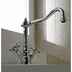 Single hole basin tap with swivel neck, chrome - KENT 2, Zazzeri