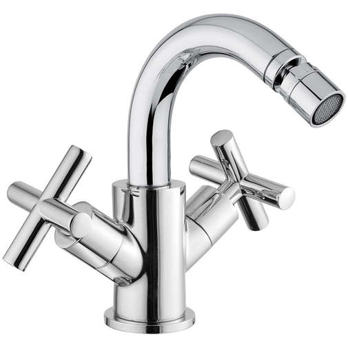 Single hole bidet tap with hot/cold knob Bugnatese Rodos 7344