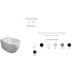 Single hole wall hung bidet 56x36,5x34 cm matt white - Vignoni, Simas