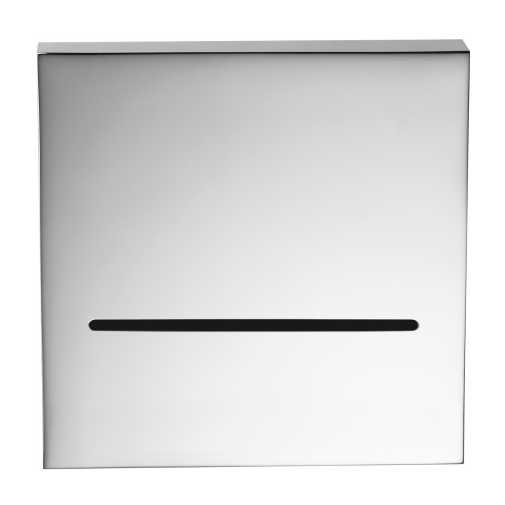 Slotted spout, for bath or shower, 10x10 cm, chrome - Olè Square, Bossini