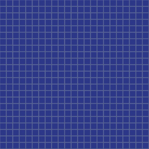 Small bright electric blue mosaic tiles 12.75 - Roman Opus, Bisazza