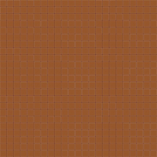 Small bright rust mosaic 12.34 - Roman opus, Bisazza