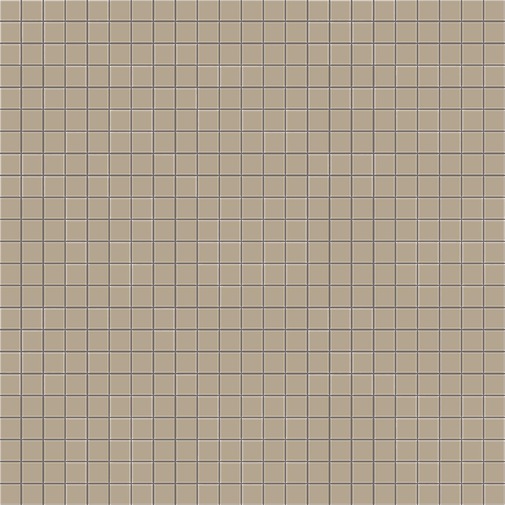 Small gray/beige 12.128 brilliant mosaic tiles, with installation kit - Roman Opus, Bisazza