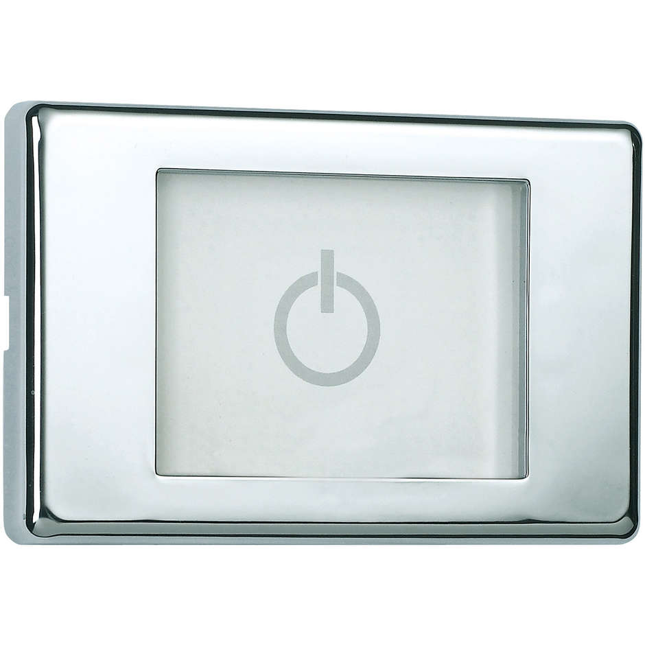 Soffione da incasso a soffitto, con luce led verde, quadrato 37x37 cm - Dream, Bossini