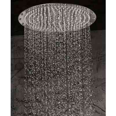 Soffione da incasso a soffitto dal design raffinato, rotondo diametro 37 cm - Paris, Bossini