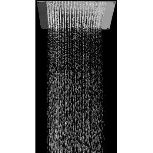 Soffione da incasso a soffitto, rettangolare 47x57 cm - Dream, Bossini