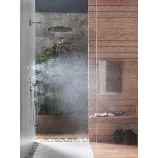 Soffione doccia laterale mini nebulizzatore, cromo - Mini Neb, Bossini