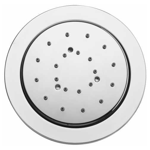 Soffione laterale doccia orientabile diam 10 cm da incasso - Tondo Reg, Bossini