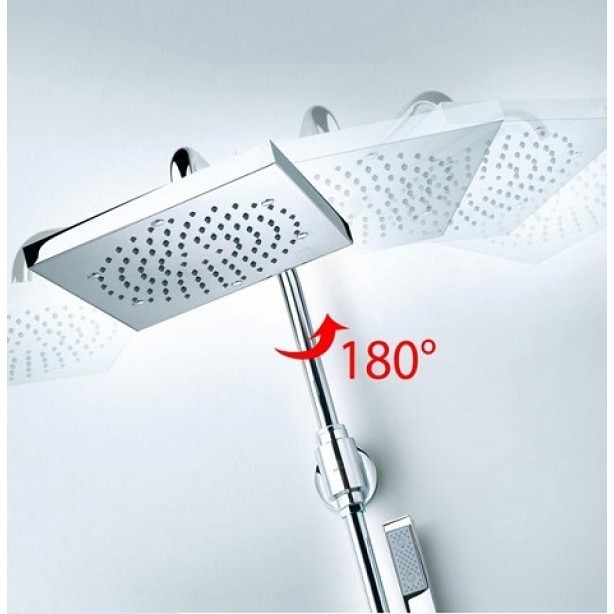 soffione con doccetta integrata