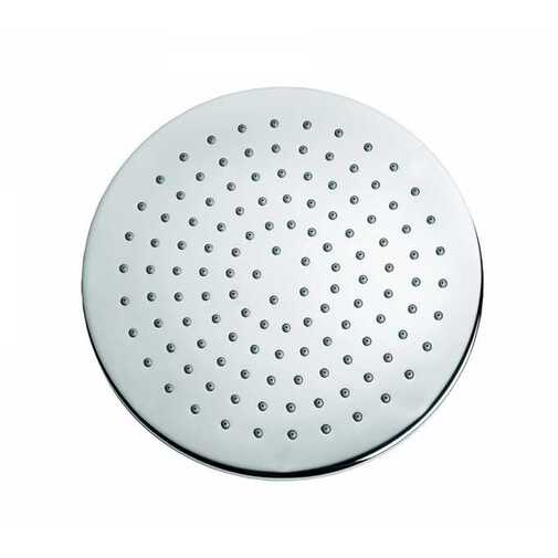 Soffione rotondo 20 cm, in abs cromato, attacco universale - Elios, Bossini