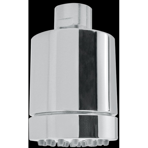 Soffione rotondo 5,1 cm, anticalcare risparmio acqua, bianco - Frizza, Bossini