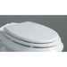 Soft close toilet seat with chromed hinges - Arcade, Simas