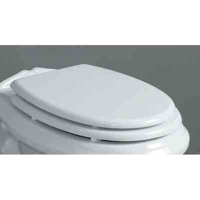 Soft close toilet seat with chromed hinges - Arcade, Simas