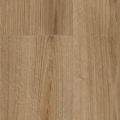 Sol stratifié effet bois épaisseur 8 mm, marron 138,3x19,3 cm - Chêne Evoke Trend, Ambientis