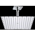 Sophisticated ceiling shower head, square 40x40 cm, low thickness - Paris Cube, Bossini