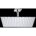 Sophisticated style ceiling shower head, rectangular 30x40 cm, low thickness - Paris, Bossini