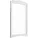 Specchio da bagno neoclassico bianco 63x116 cm - Arcade, Simas