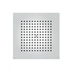 Square built-in ceiling shower head 37x37 cm - Dream, Bossini