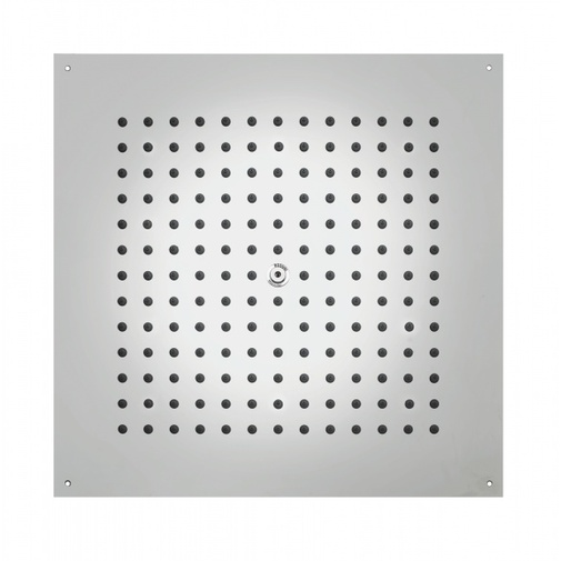 Square built-in ceiling shower head 47x47 cm, contemporary design - Dream, Bossini