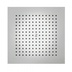 Square built-in ceiling shower head 47x47 cm, contemporary design - Dream, Bossini