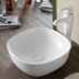 Square countertop washbasin 42x42cm JDS Jaquar Matt White Washbasins